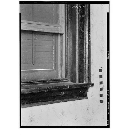 Historic Print, John S. Gliddon House, 400 Saint Anthony Street, Mobile, Mobile County, AL - 9, 18" x 24"
