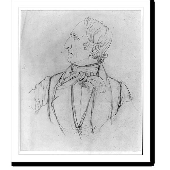 Historic Print, John Tyler - 4, 16" x 20"