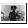 thumbnail image 1 of Historic Print, Johns Lewis. Springstein Mill. A typical cotton mill boy. 12 years old . 1 year in mill. Weaver. 4 looms. Got 40 cents at start. 60 cents now. Brother and Pa, in mills. ...18" x 24", 1 of 3