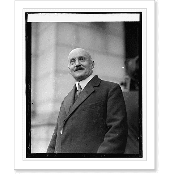 Historic Print, Joseph Caillaux of France, 9/23/25, 18" x 24"