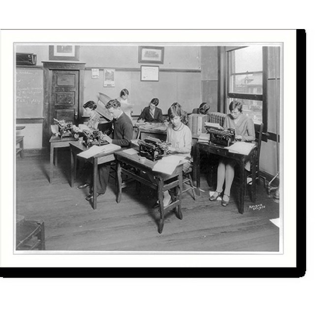 Historic Print, Journalism class, Springfield, Mo., highschool, 16" x