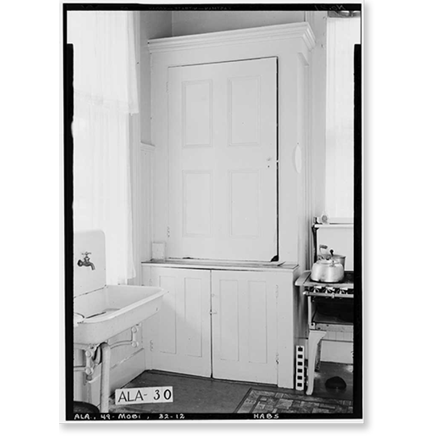 Historic Print, Judge John Bragg House, 1906 Spring Hill Avenue, Mobile