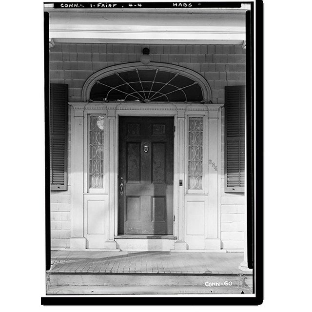 Historic Print, Judge Roger M. Sherman House, 500 Old Post Road