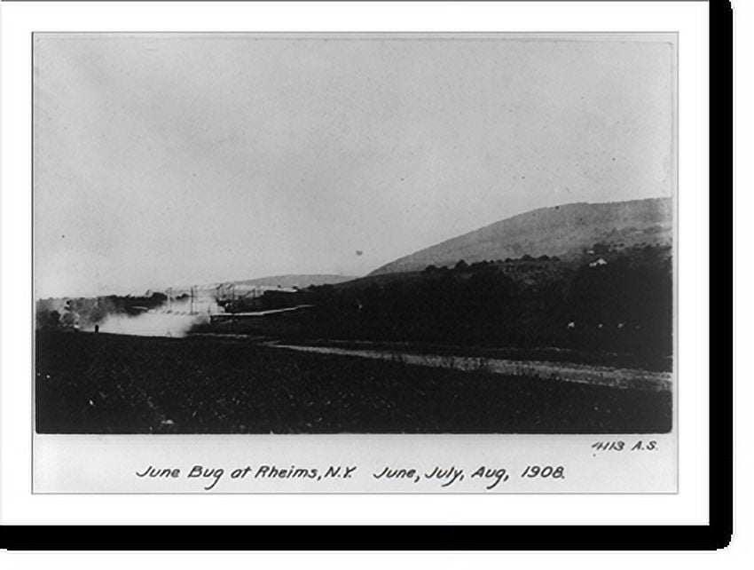 Historic Print, June Bug at Rheims, N.Y, 16