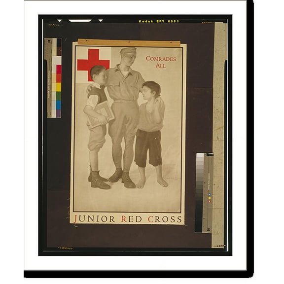 Historic Print, Junior Red Cross Comrades all.Karl E. Johnson., 18" x 24"