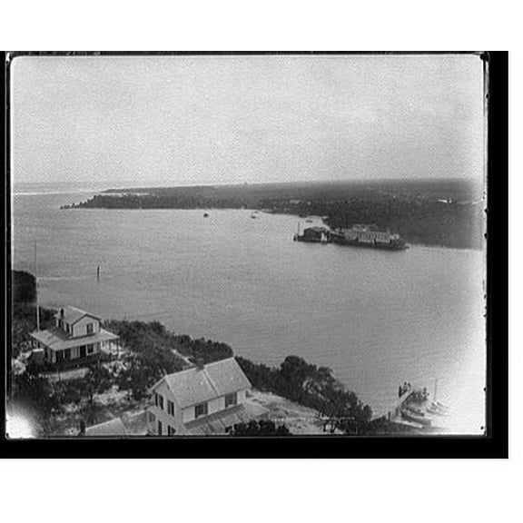 Historic Print, Jupiter Inlet, Florida - 2, 16" x 20"