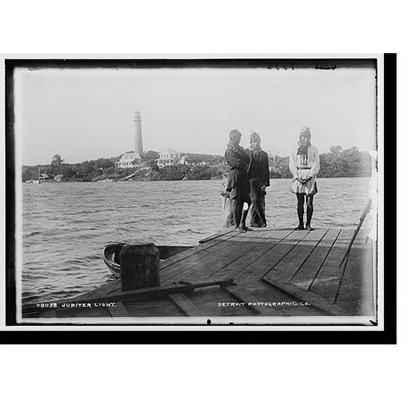 Historic Print, Jupiter Light - 2, 16" x 20"