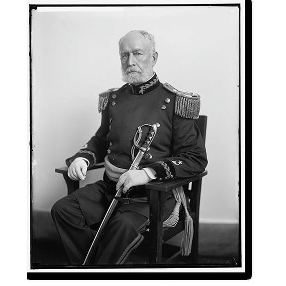 Historic Print, KINGMAN, DAN C. GENERAL, 18" x 24"