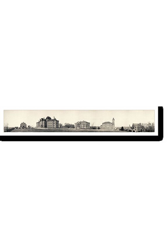 Historic Print, KS State University 1908 PHOTO, Width 7" x Length 36"