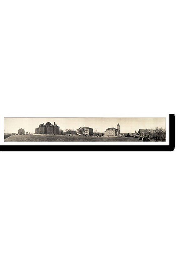 Historic Print, KS State University 1908a PHOTO, Width 11" x Length 49"