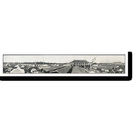 Historic Print, KY State Fair Louisville 1916 PHOTO, Width 7" x Length 36"