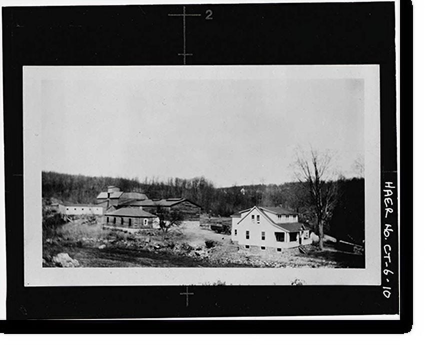 Historic Print, Kaatz Icehouse, 255 Whitney Avenue, Trumbull, Fairfield County, CT 10, 16" x