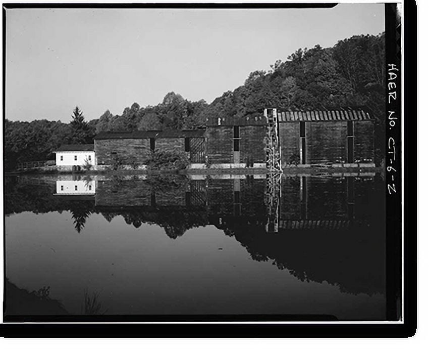 Historic Print, Kaatz Icehouse, 255 Whitney Avenue, Trumbull, Fairfield County, CT 2, 16" x 20