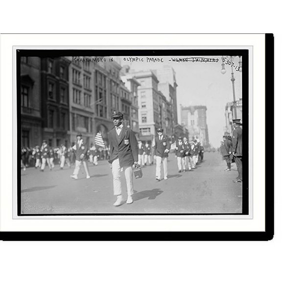 Historic Print, Kahanamoku in Olympic, 16" x 20"