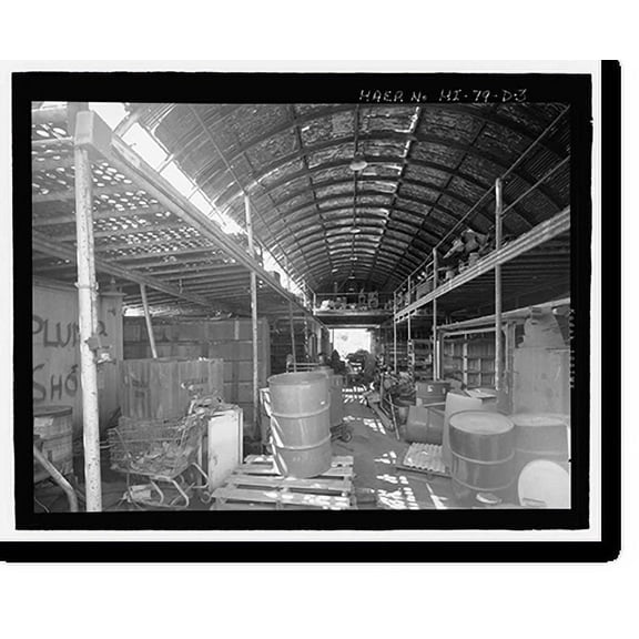 Historic Print, Kahului Cannery, Quonset Hut Grouping, 120 Kane Street, Kahului, Maui County, HI - 3, 16" x 20"