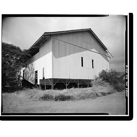 Historic Print, Kamoi Theater, Ala Malama Avenue & Kamoi Street, Kaunakakai, Maui County, HI - 6, 18" x 24"