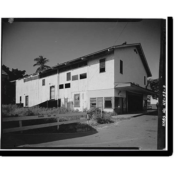 Historic Print, Kamoi Theater, Ala Malama Avenue & Kamoi Street, Kaunakakai, Maui County, HI - 7, 18" x 24"