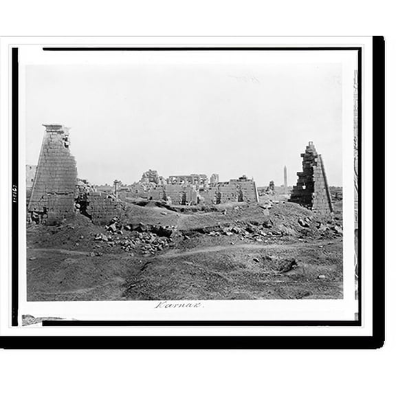 Historic Print, Karnak, 18" x 24"