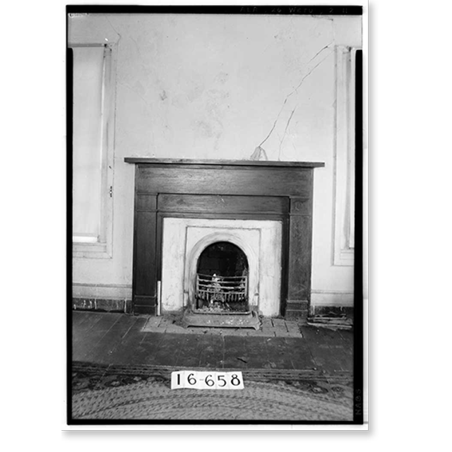 Historic Print, Kelly Fitzpatrick House, Autauga Street, Wetumpka