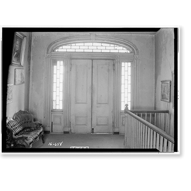 Historic Print, Kelly Fitzpatrick House, Autauga Street, Wetumpka