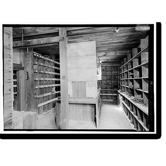 Historic Print, Kennecott Copper Corporation, Company Store & Warehouse, On Copper River & Northwestern Railroad, Kennicott, Valdez-Cordova Census Area, AK - 7, 18" x 24"