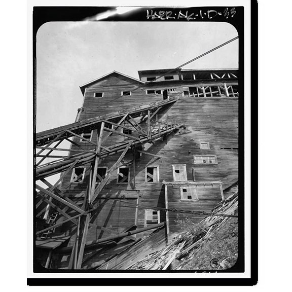 Historic Print, Kennecott Copper Corporation, Concentration Mill, On Copper River & Northwestern Railroad, Kennicott, Valdez-Cordova Census Area, AK - 20, 16" x 20"