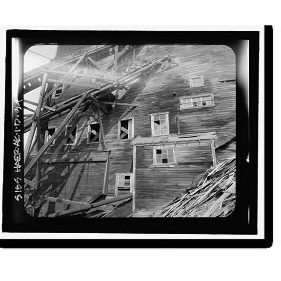 Historic Print, Kennecott Copper Corporation, Concentration Mill, On Copper River & Northwestern Railroad, Kennicott, Valdez-Cordova Census Area, AK - 21, 16" x 20"