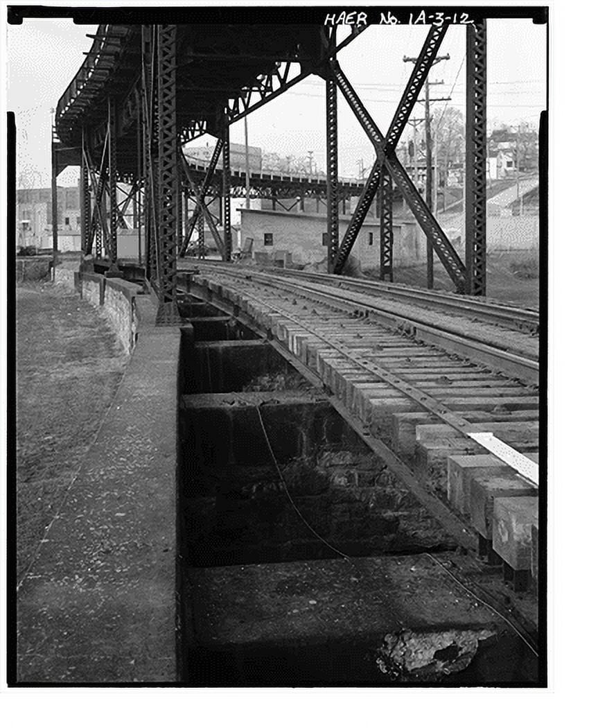 Historic Print, Keokuk & Hamilton Bridge, Spanning Mississippi River