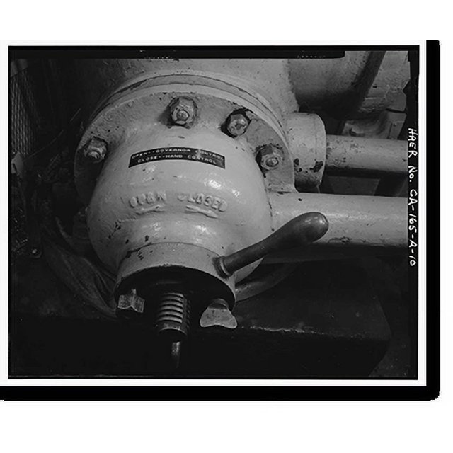 Historic Print, Kern County No. 1 Hydroelectric System, Powerhouse