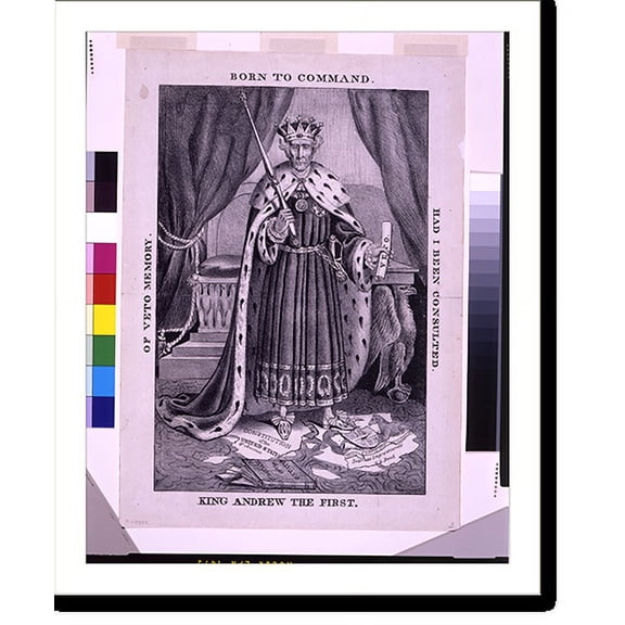 Historic Print, King Andrew the First - 2, 18" x 24"