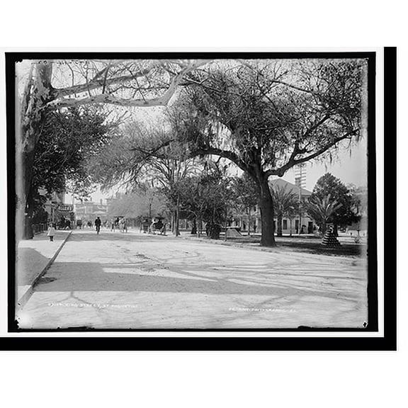 Historic Print, King Street, St. Augustine, 18" x 24"