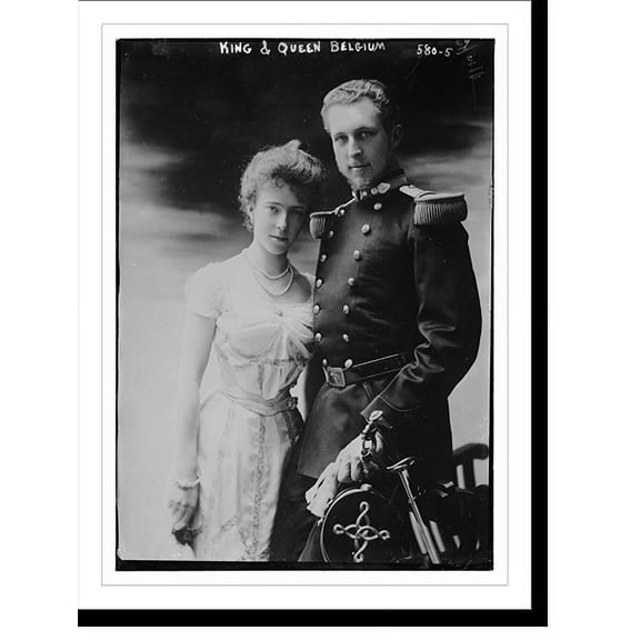 Historic Print, King and Queen, 16" x 20"
