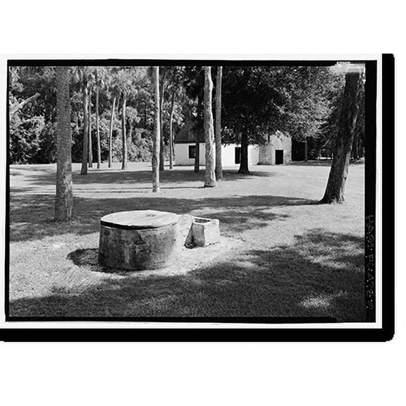 Historic Print, Kingsley Plantation, 11676 Palmetto Avenue, Jacksonville, Duval County, FL - 9, 16" x 20"