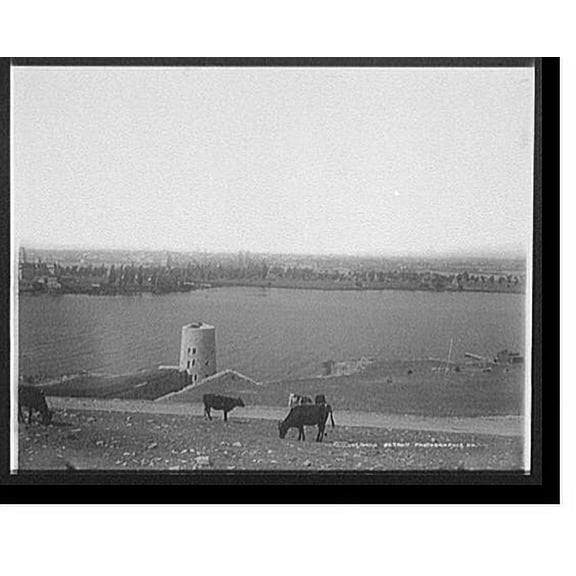 Historic Print, Kingston, Ont. from Old Fort Henry, 18" x 24"