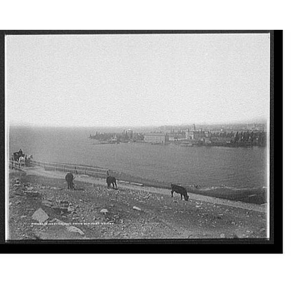 Historic Print, Kingston, Ont. from Old Fort Henry - 2, 16" x 20"