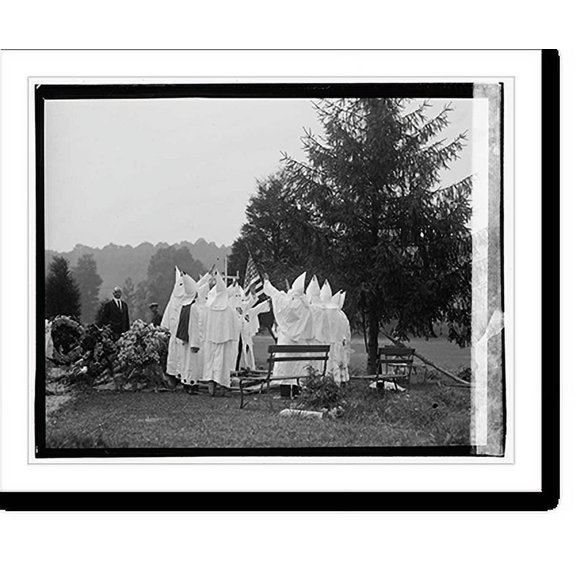 Historic Print, Klu Klux funeral - 4, 16" x 20"
