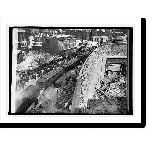 Historic Print, Knickerbocker Theater disaster, 1/30/22 - 2, 16" x 20"