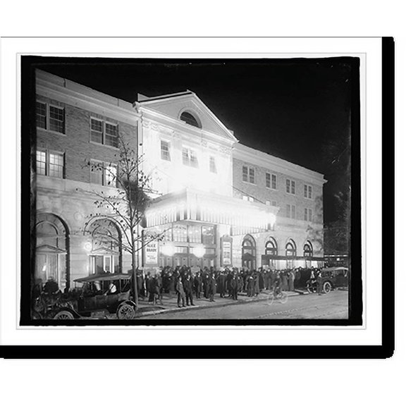 Historic Print, Knickerbocker Theatre, Wash., D.C., Oct., 1917 - 2, 16" x 20"