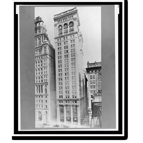 Historic Print, Knickerbocker Trust Co. Bldg., 60 Broadway, 16" x 20"