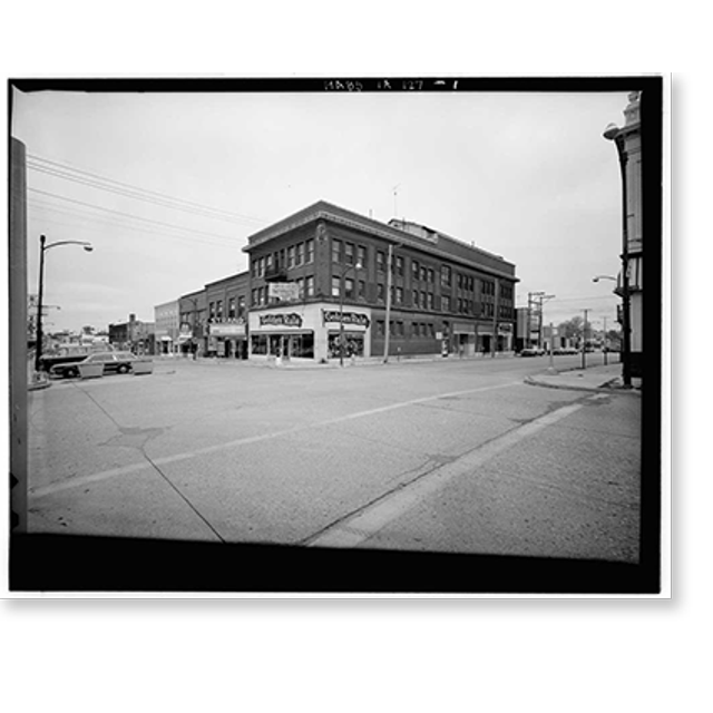 Historic Print, Knights of Columbus Building, 202204 South Federal