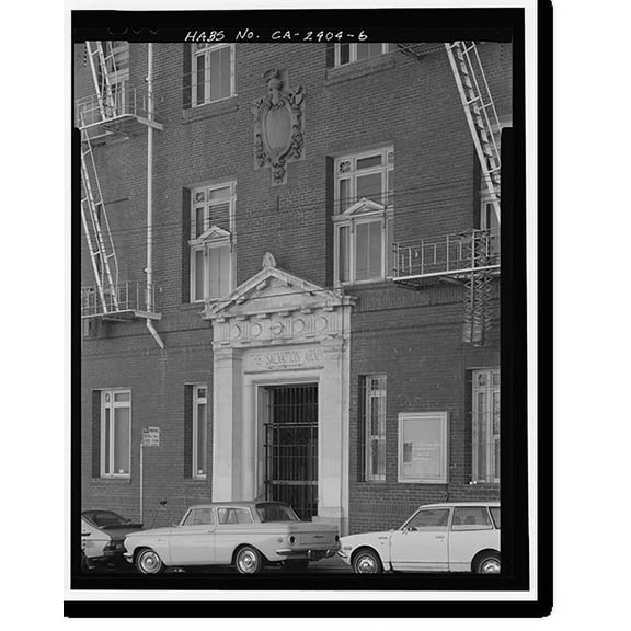 Historic Print, Knights of Pythias Building, 101 Valencia Street, San Francisco, San Francisco County, CA - 6, 16" x 20"