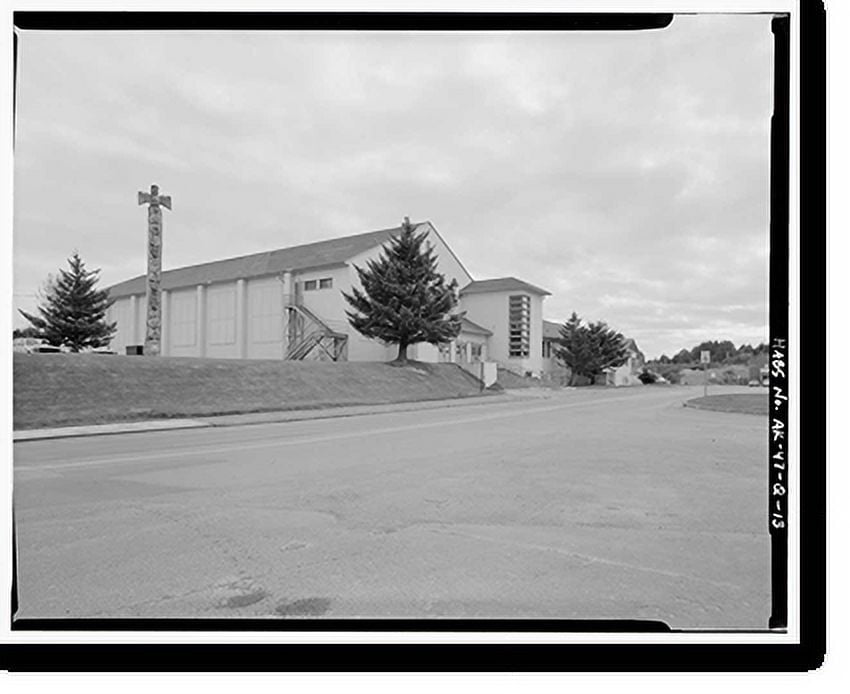 Historic Print, Kodiak Naval Operating Base, Gymnasium, U.S. Coast