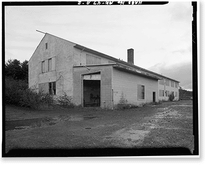 Historic Print, Kodiak Naval Operating Base, Navy Barracks (Civilian ...
