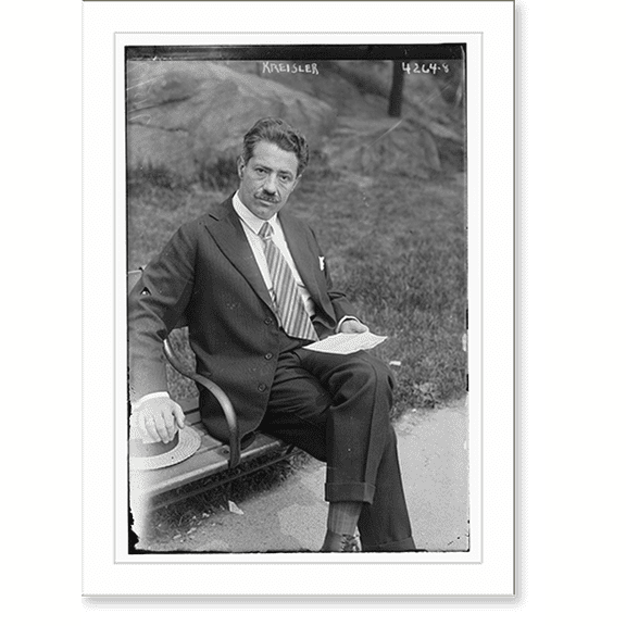 Historic Print, Kreisler - 2, 16" x 20"