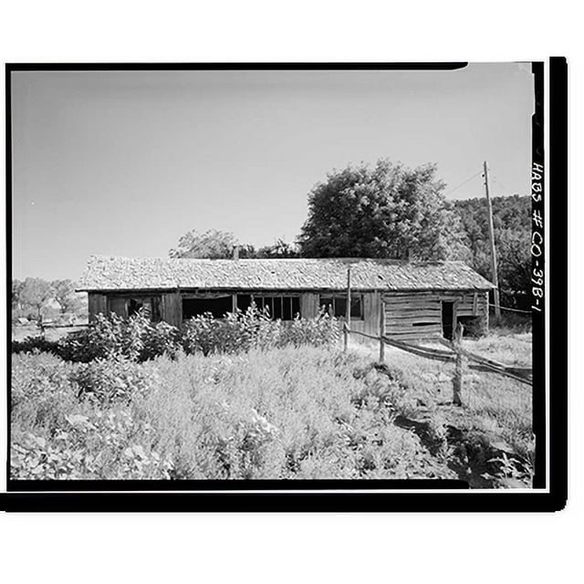 Historic Print, Kuhlman-Periman Ranch, Chicken House, Dolores vicinity ...