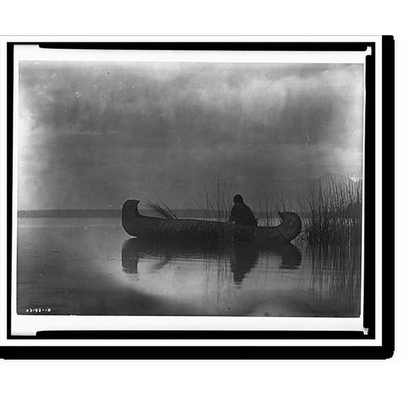 Historic Print, Kutenai duck hunter, 16" x 20"