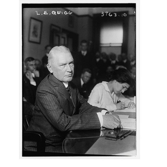Historic Print, L.E. Quigg, 18" x 24"