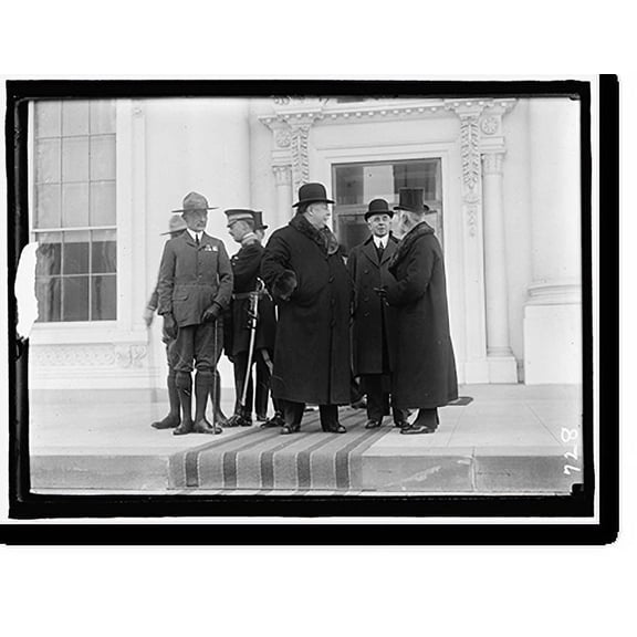 Historic Print, LIVINGSTONE, COLIN H. D.C. COMMANDER, BOY SCOUTS, BADEN-POWELL VISIT, 18" x 24"