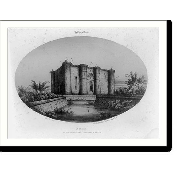 Historic Print, La Bastille, 18" x 24"