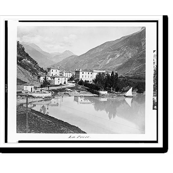 Historic Print, La Prese, 16" x 20"